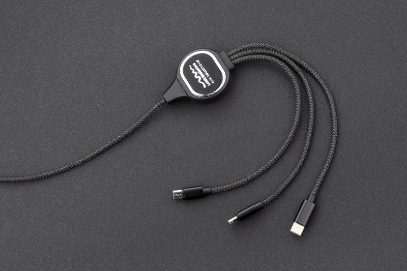 Kabel USB 3 w 1 LUX