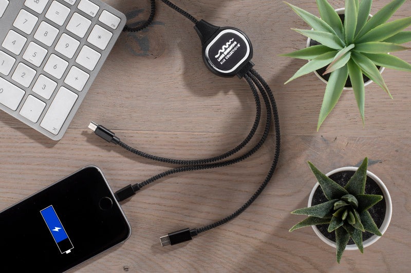 Kabel USB 3 w 1 LUX