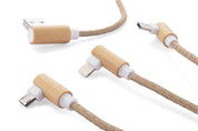 Kabel USB 3 w 1 FLAX