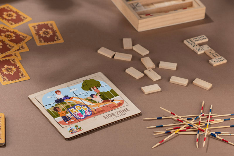 Puzzle drewniane WOODSY