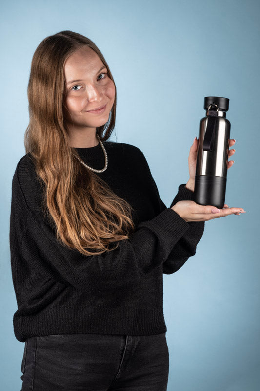 Butelka termiczna ze smyczką RON 500 ml