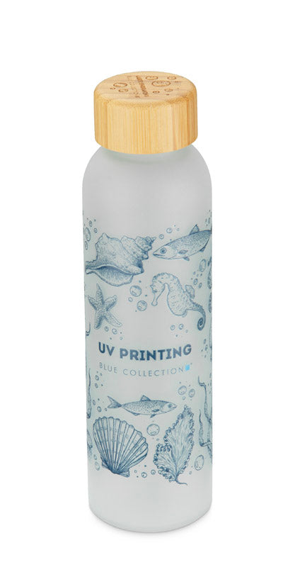 Butelka z recyklingowanego szkła NILLO 500 ml