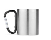 Kubek z karabińczykiem CAMPIC 200 ml