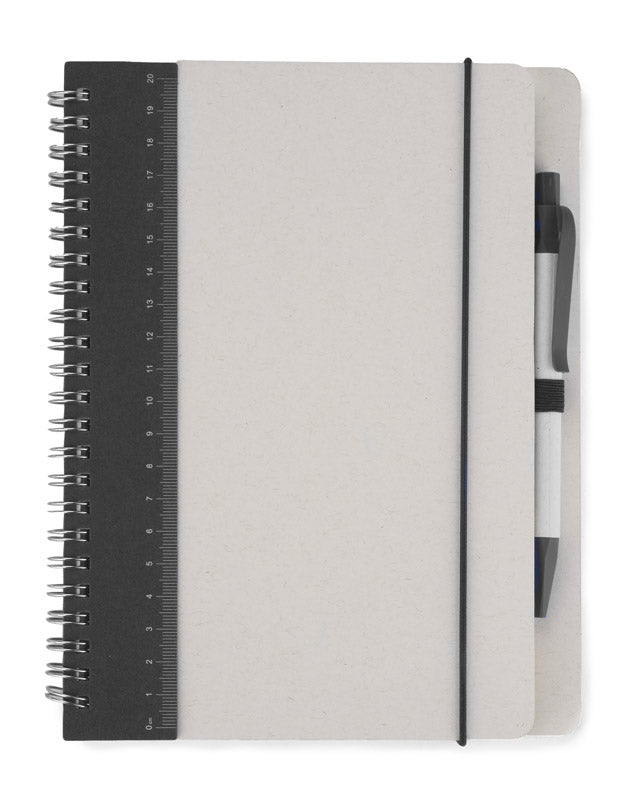 Notes z linijką i długopisem REGALI A5