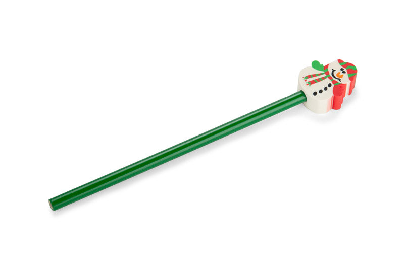OŁÓWEK z gumką CHRISTMAS - Choinka