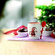 Kubek z łyżeczką 250ml CLAUS