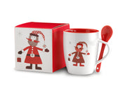 Kubek z łyżeczką 250ml CLAUS
