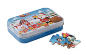 Świąteczne, drewniane puzzle PAZURU