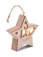 Gwiazda z MDF z lampką STARLIGHT