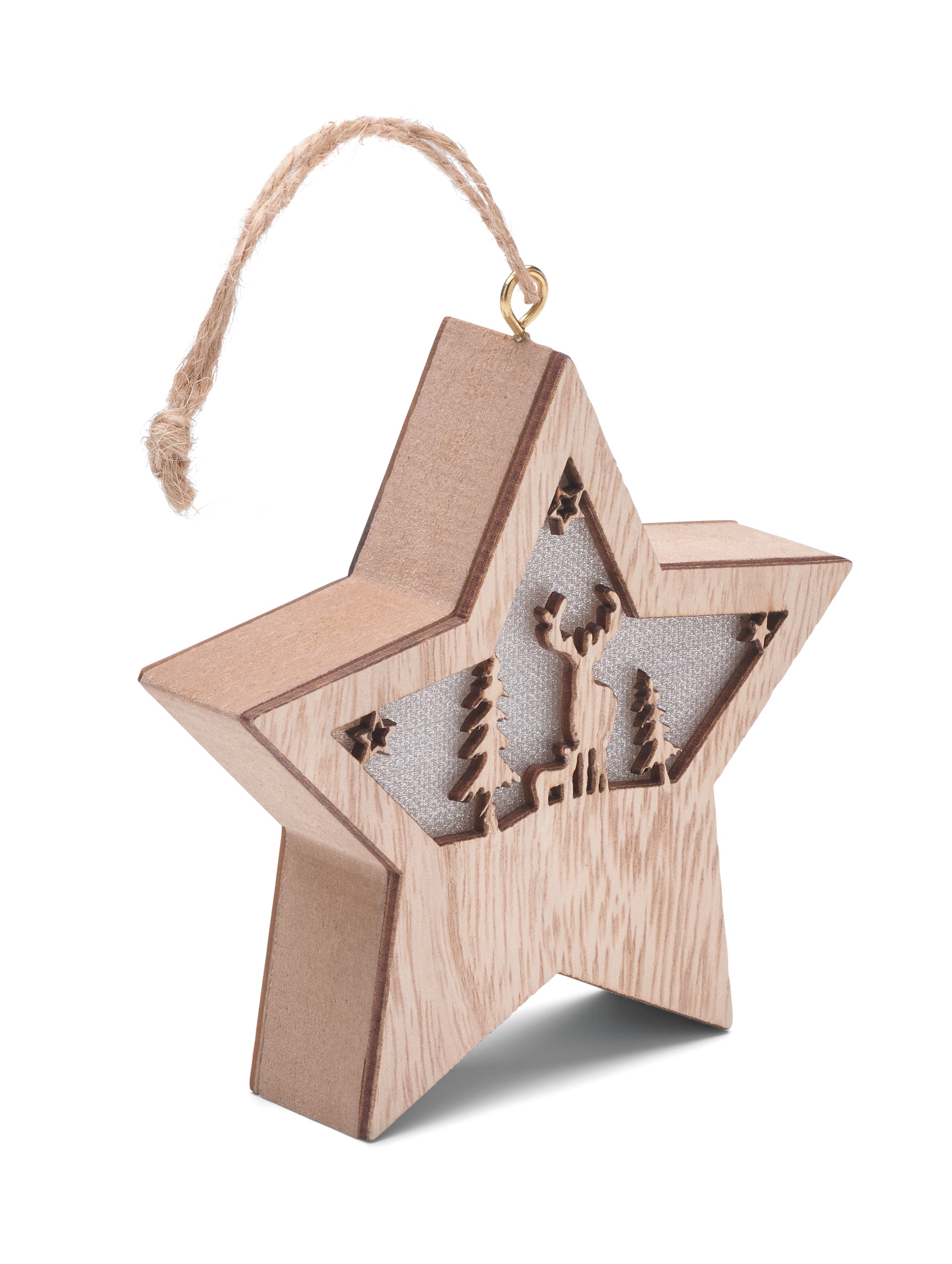 Gwiazda z MDF z lampką STARLIGHT