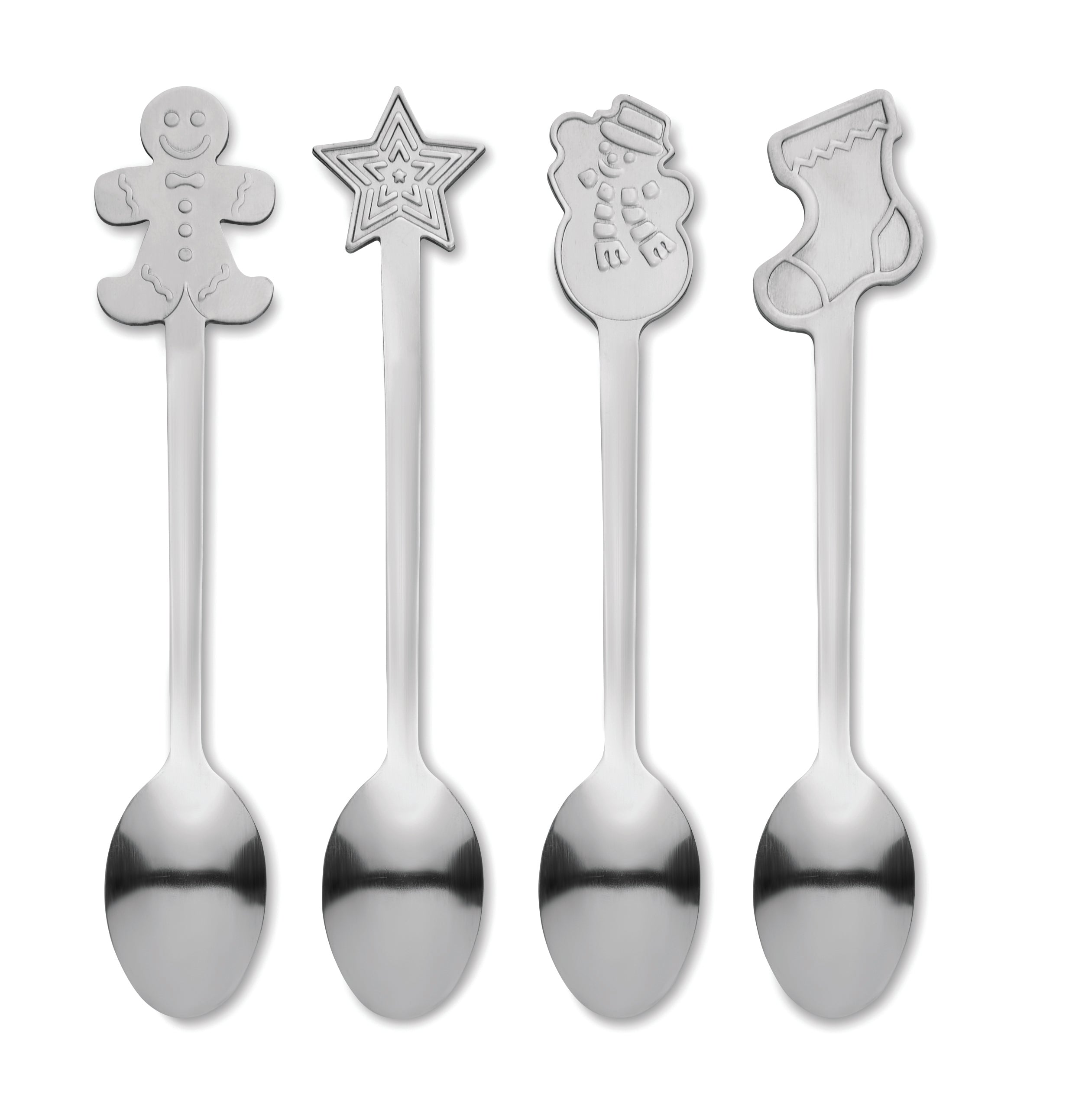 Zestaw 4 świątecznych łyżeczek CHIP SET