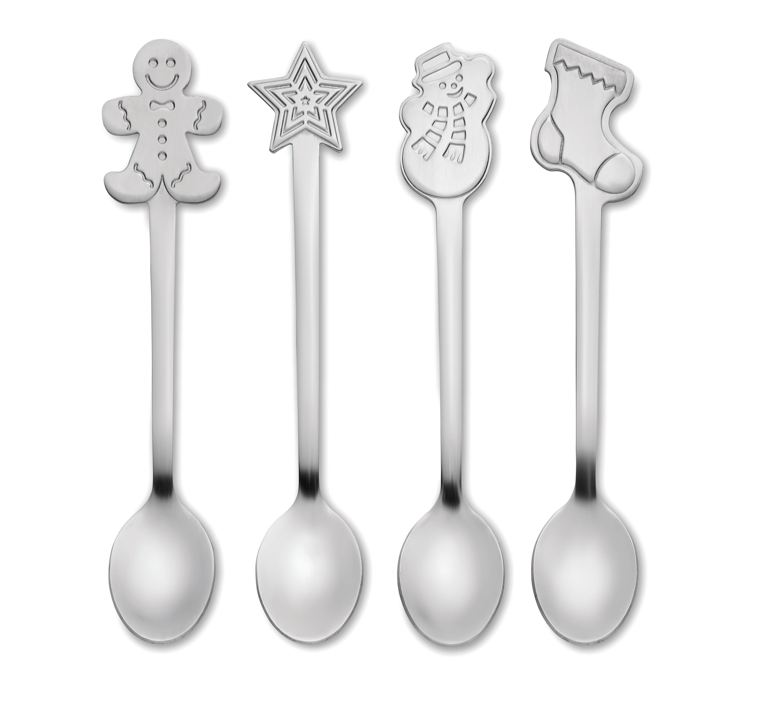 Zestaw 4 świątecznych łyżeczek CHIP SET