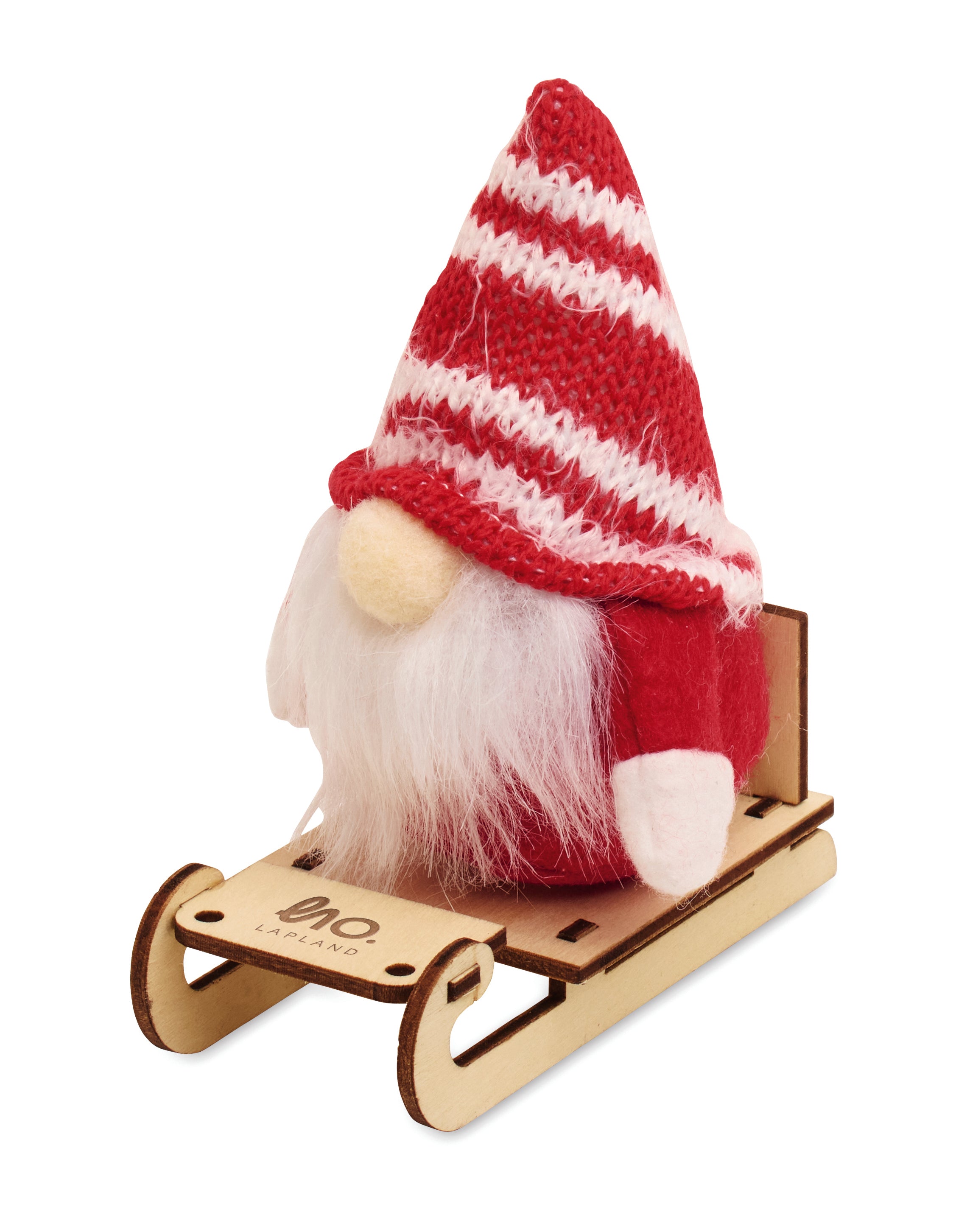 Skrzat na drewnianych saniach FROSTY SLEIGH