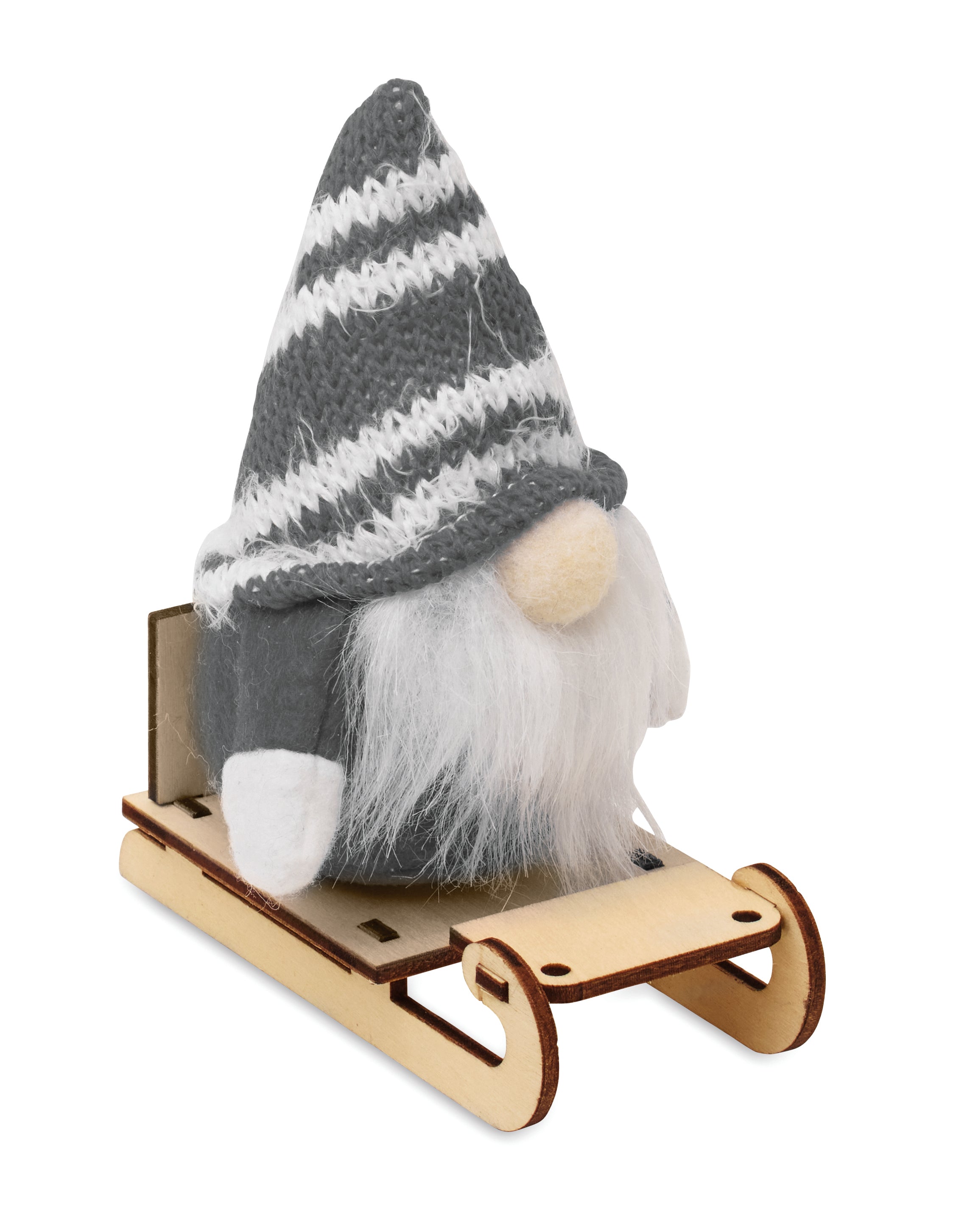 Skrzat na drewnianych saniach FROSTY SLEIGH