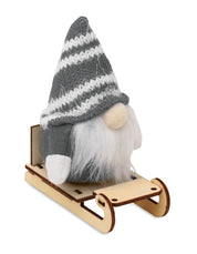 Skrzat na drewnianych saniach FROSTY SLEIGH