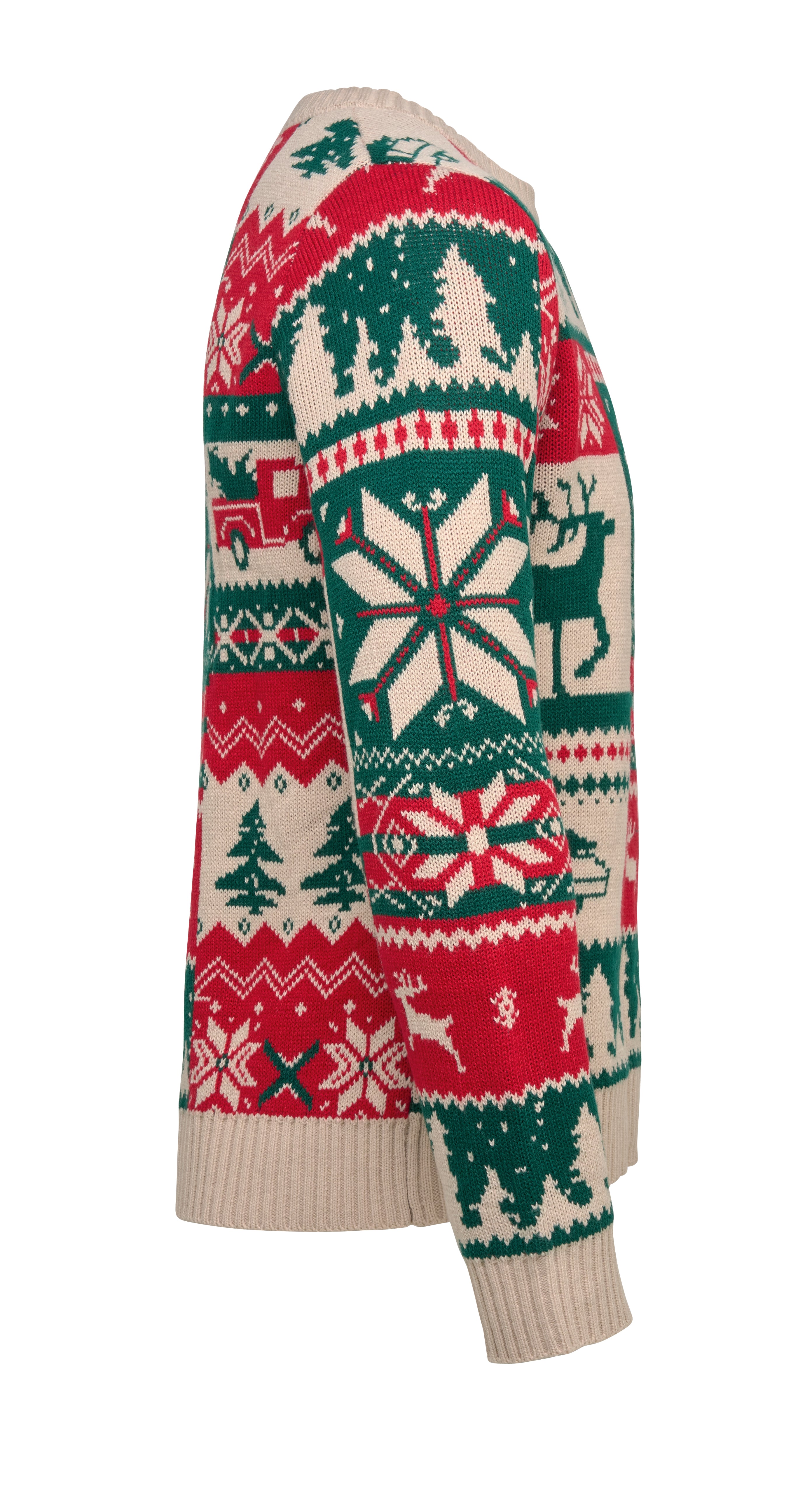Świąteczny sweter z dzianiny S-M SHIMIS