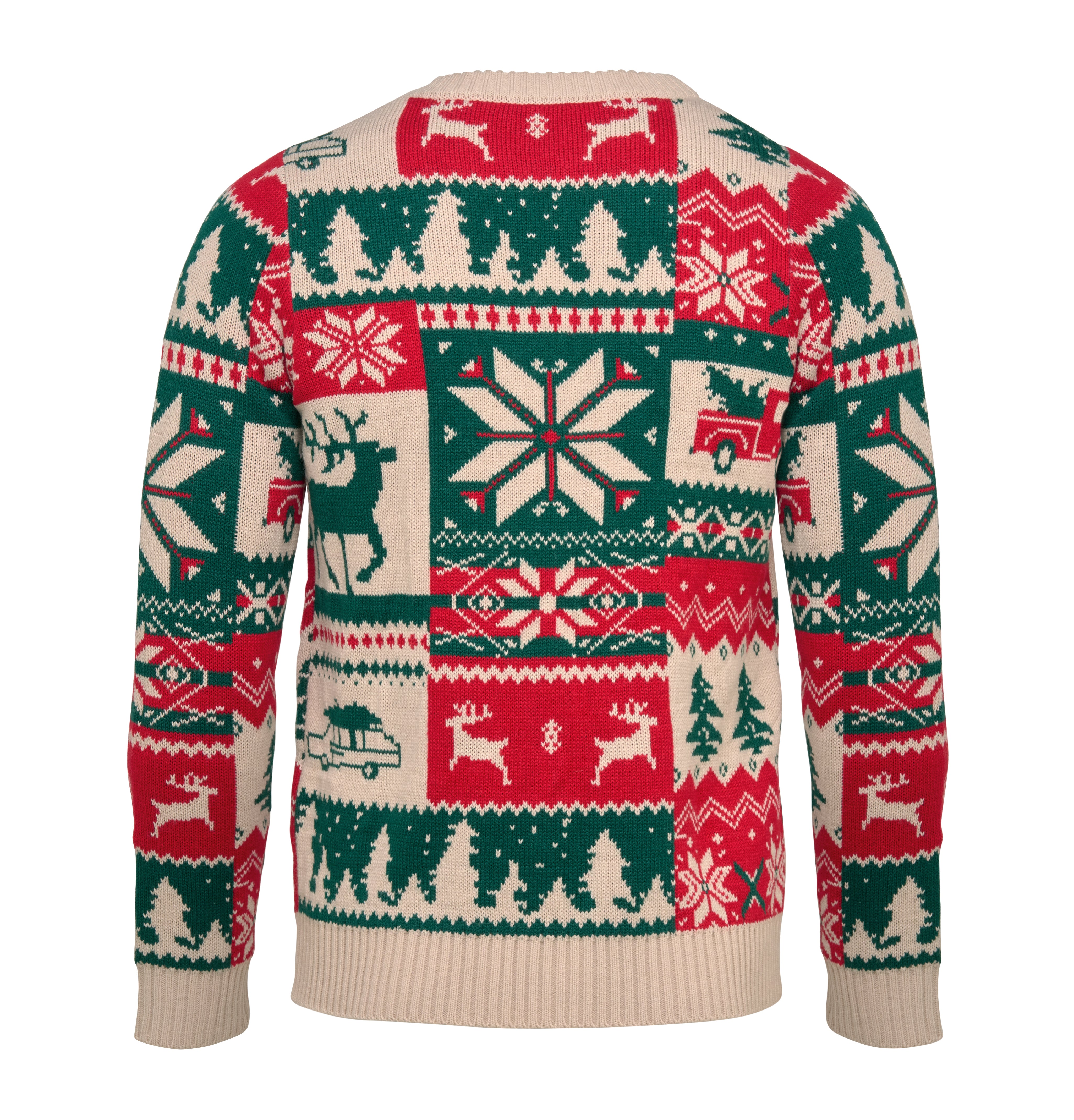 Świąteczny sweter z dzianiny S-M SHIMIS
