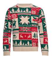 Świąteczny sweter z dzianiny S-M SHIMIS