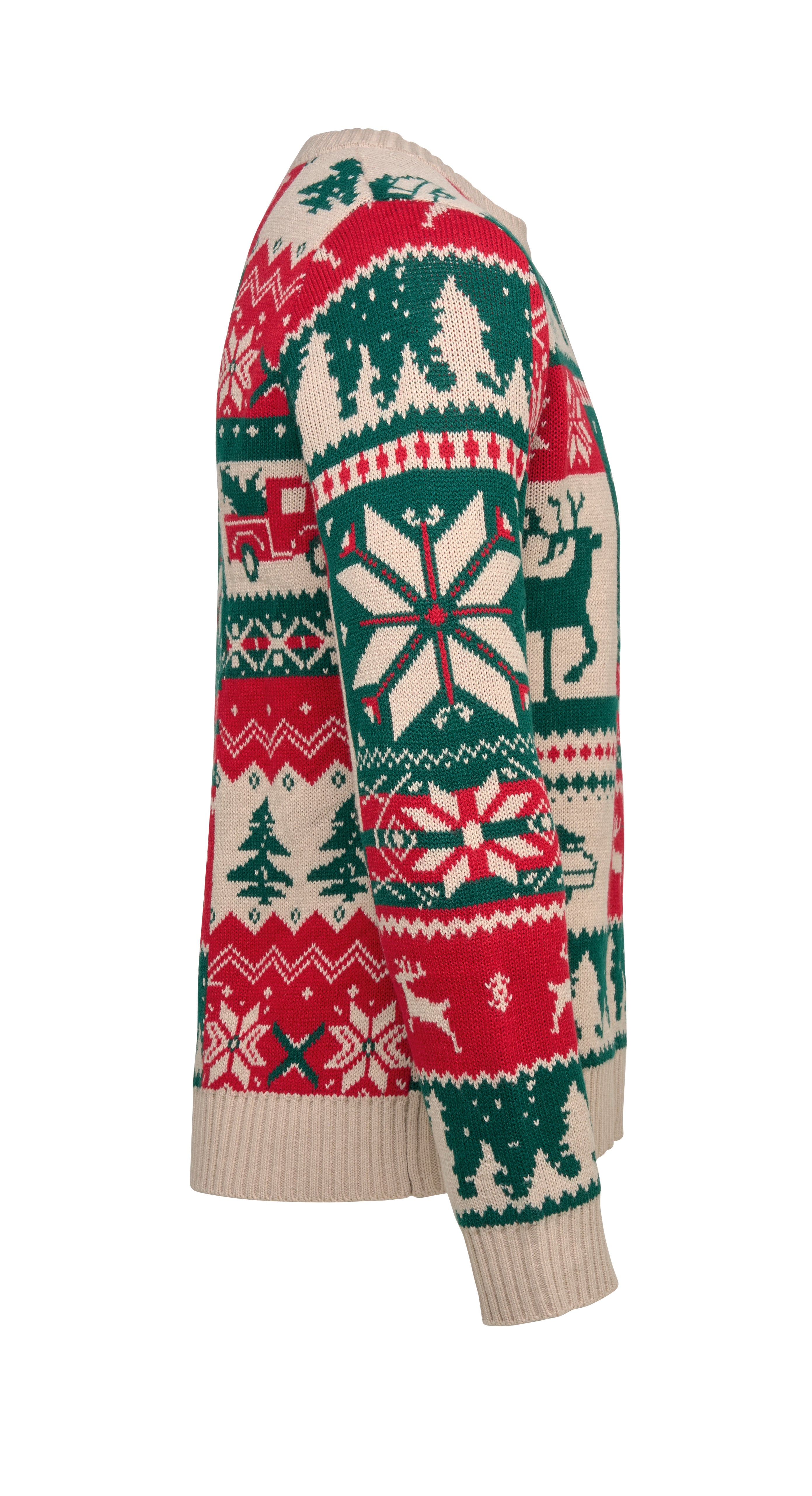 Świąteczny sweter z dzianiny L-XL SHIMIS XL