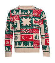 Świąteczny sweter z dzianiny L-XL SHIMIS XL
