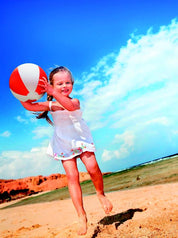 Nadmuchiwana piłka plażowa PLAYTIME