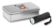 Metalowa latarka z 9 LED LED PLUS