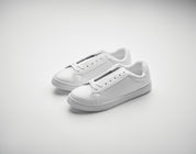 Trampki z PU 40 BLANCOS