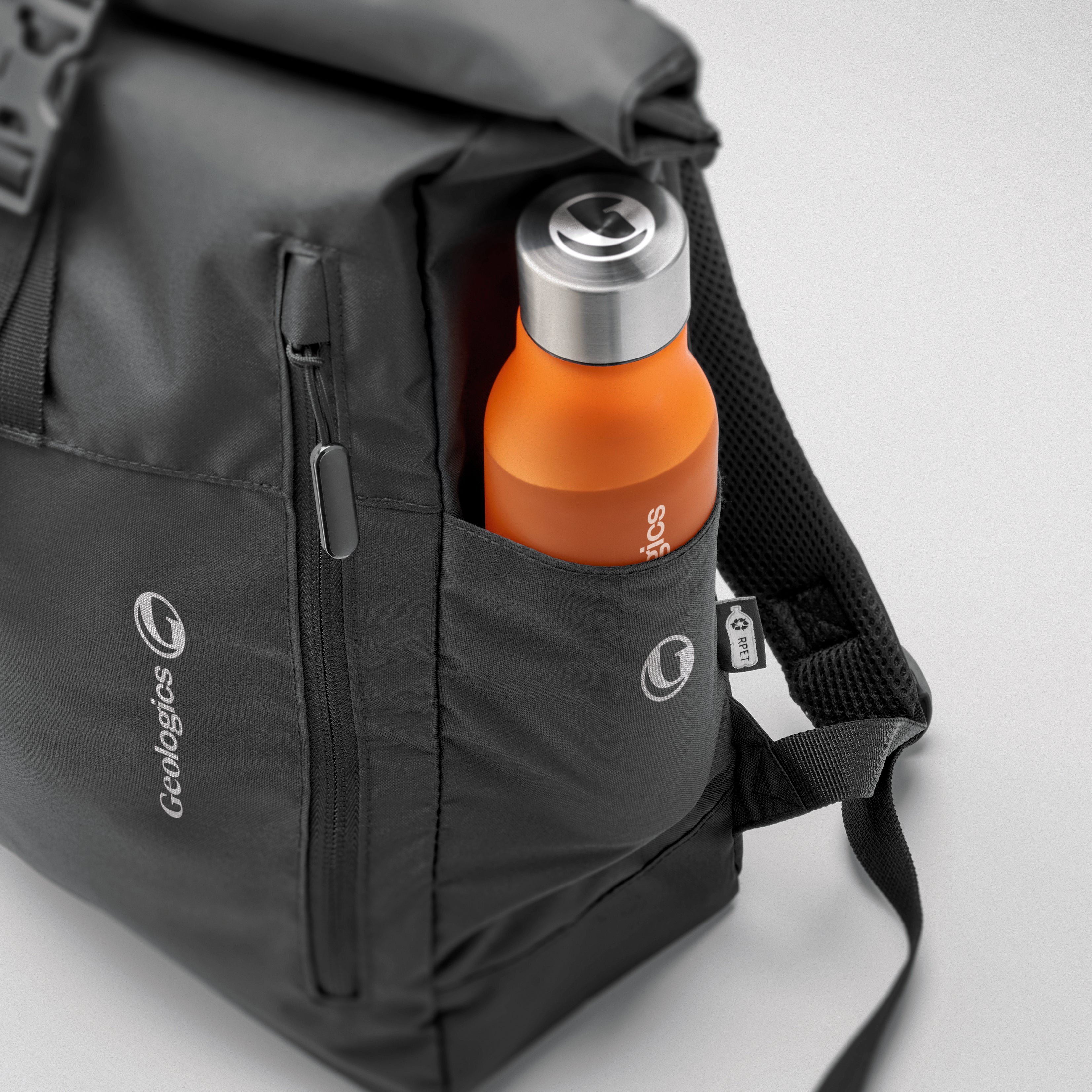 300D RPET plecak typu rolltop VALLEY ROLLPACK