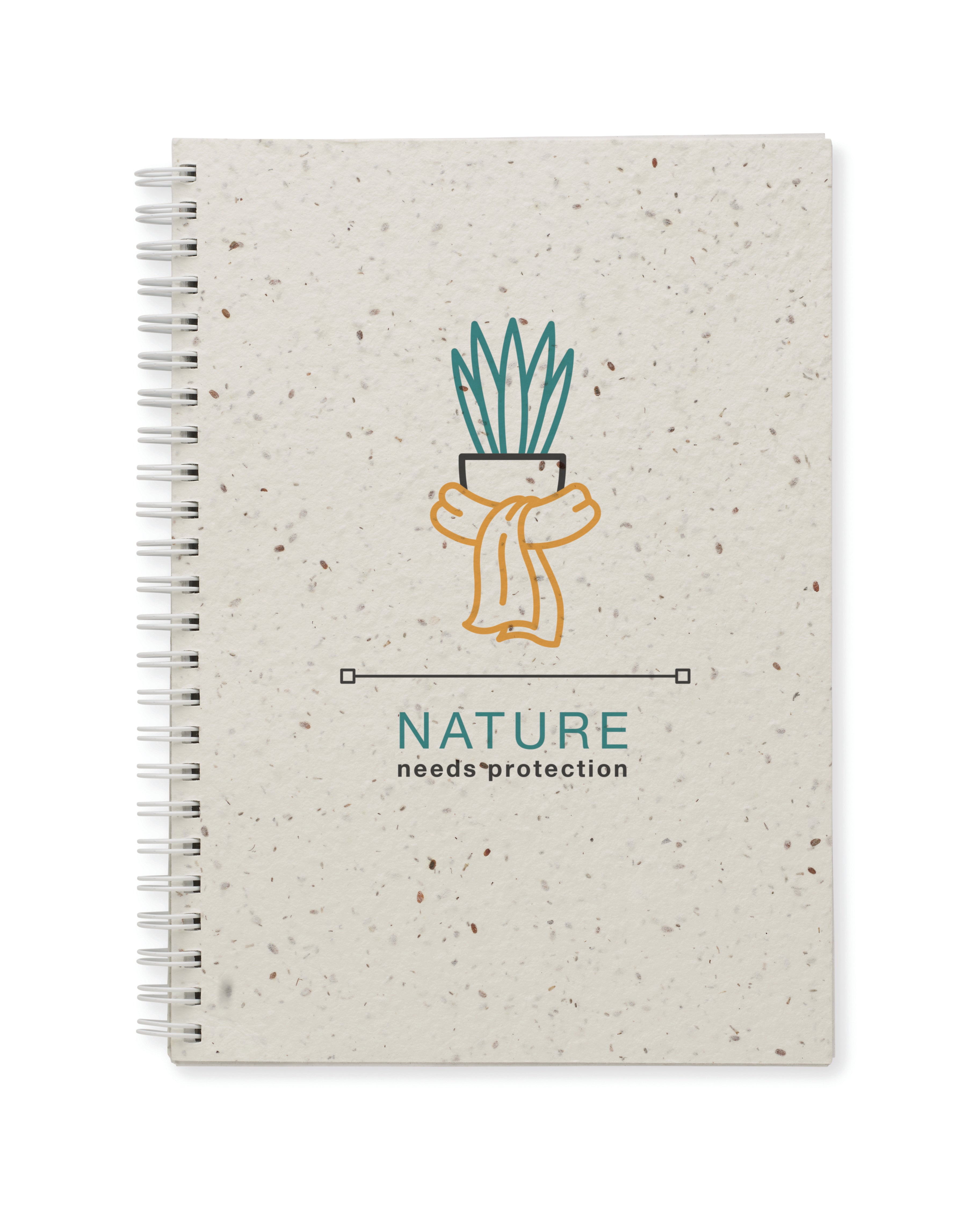 Notes A5 z papieru siewnego SEED RING