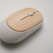 Bezprzewodowa mysz z bambusa CURVY BAM
