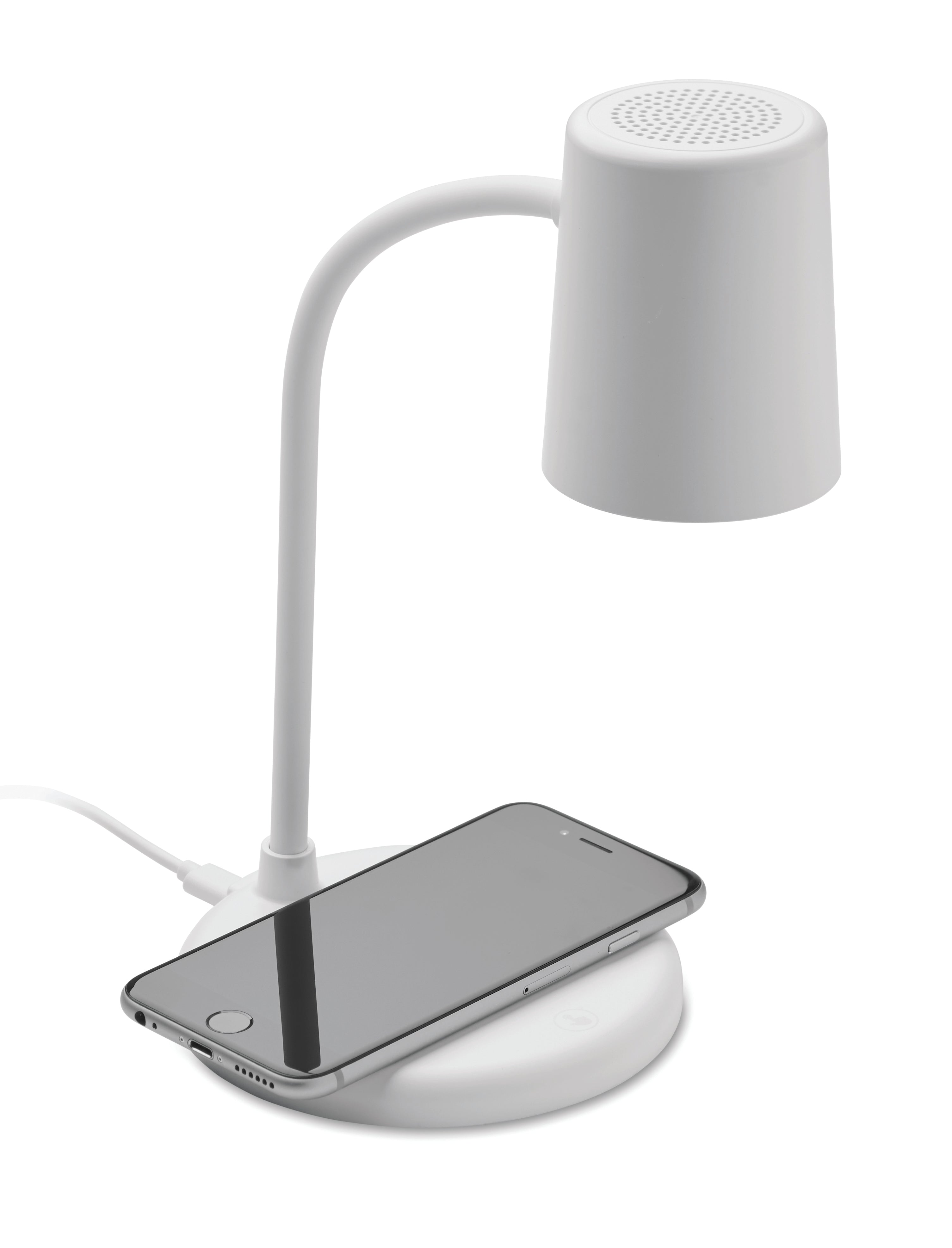 Lampa z ładowarką i głośnikiem SPOT