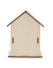 Drewniany domek dla ptaków DIY PAINTHOUSE
