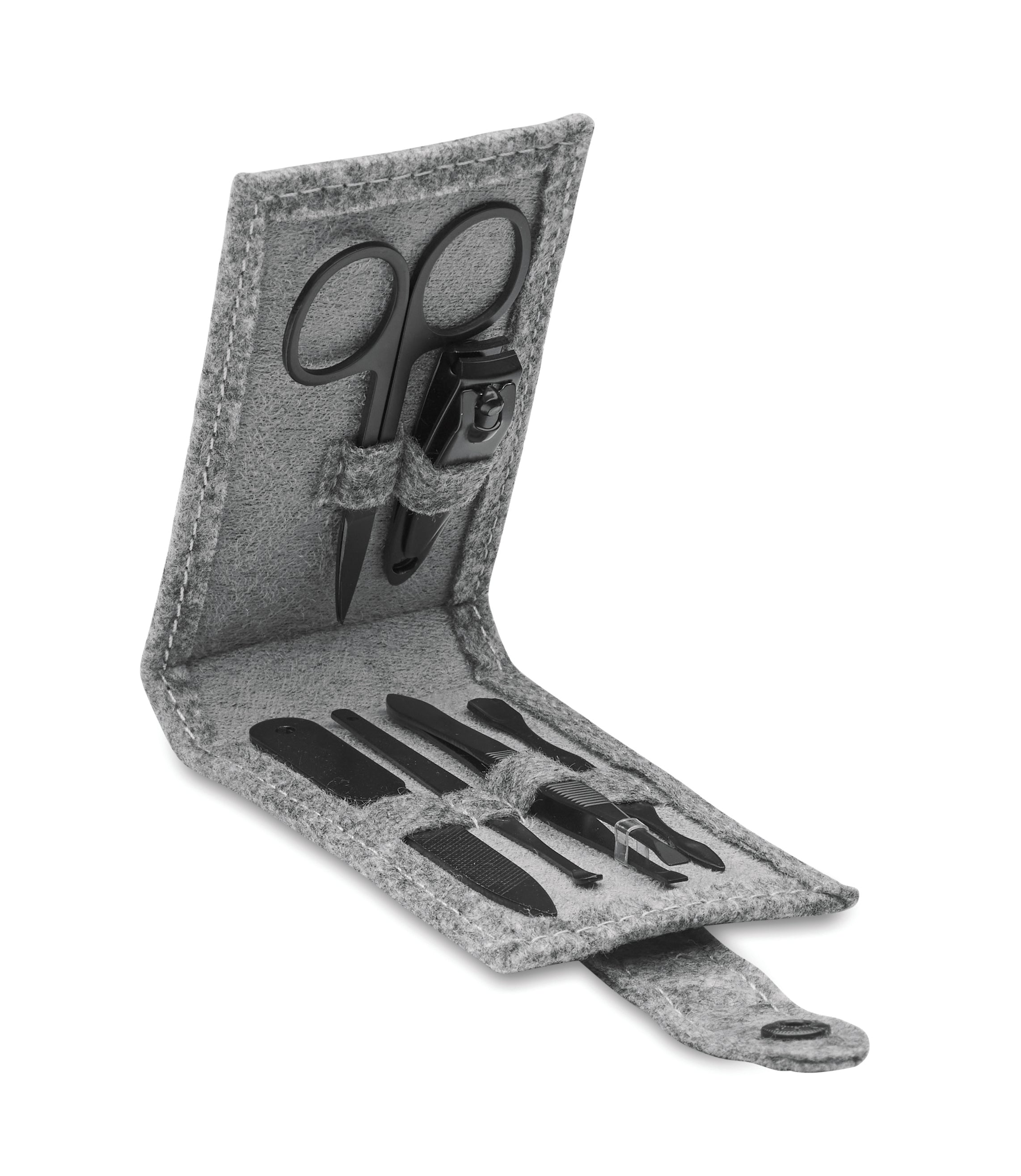6-el zestaw manicure filc RPET NAILKIT FELT