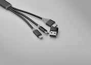 Kabel ładujący 4 w 1 typu C BLUE