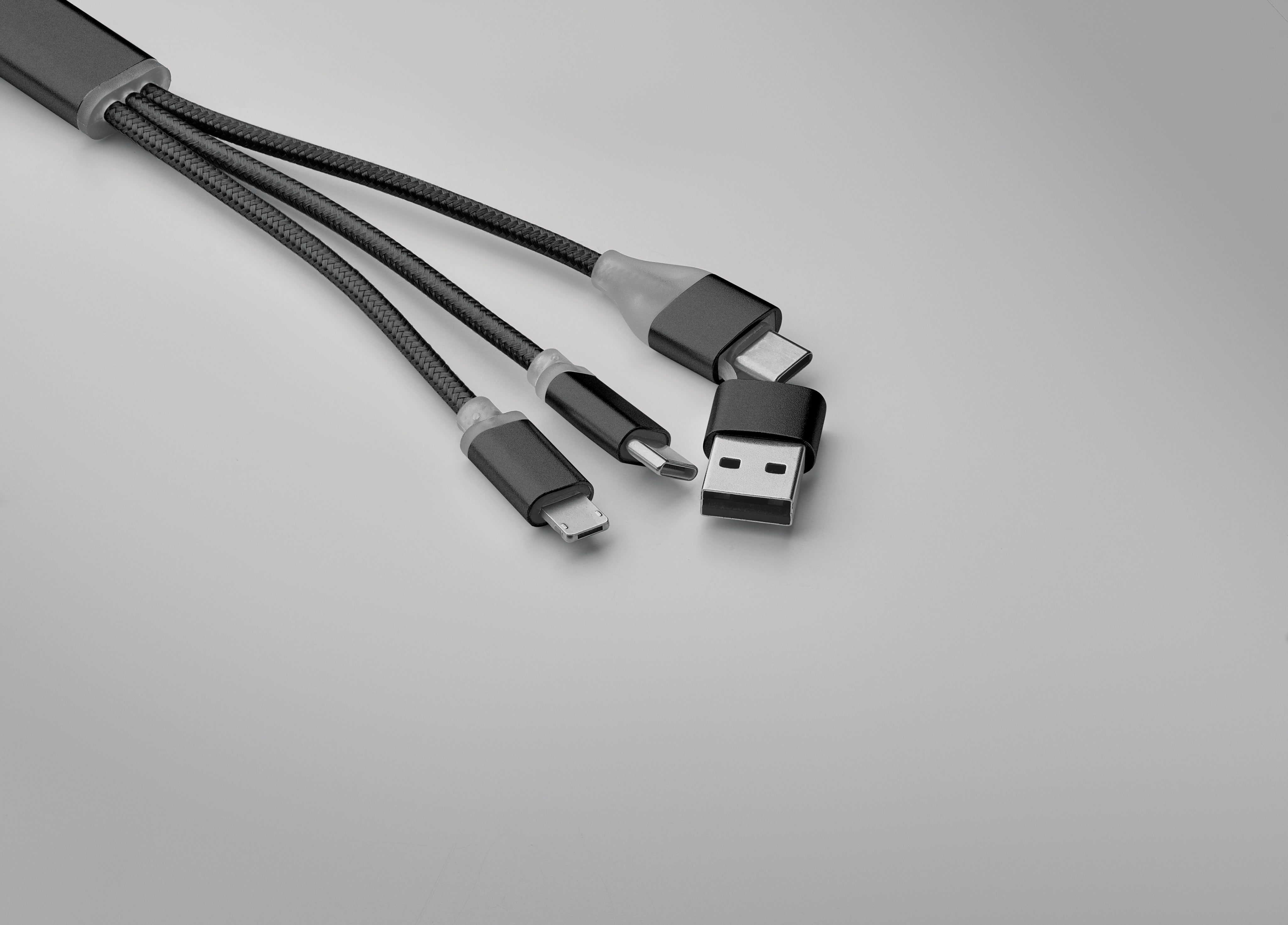 Kabel ładujący 4 w 1 typu C BLUE