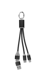 Kabel ładujący 4 w 1 typu C BLUE