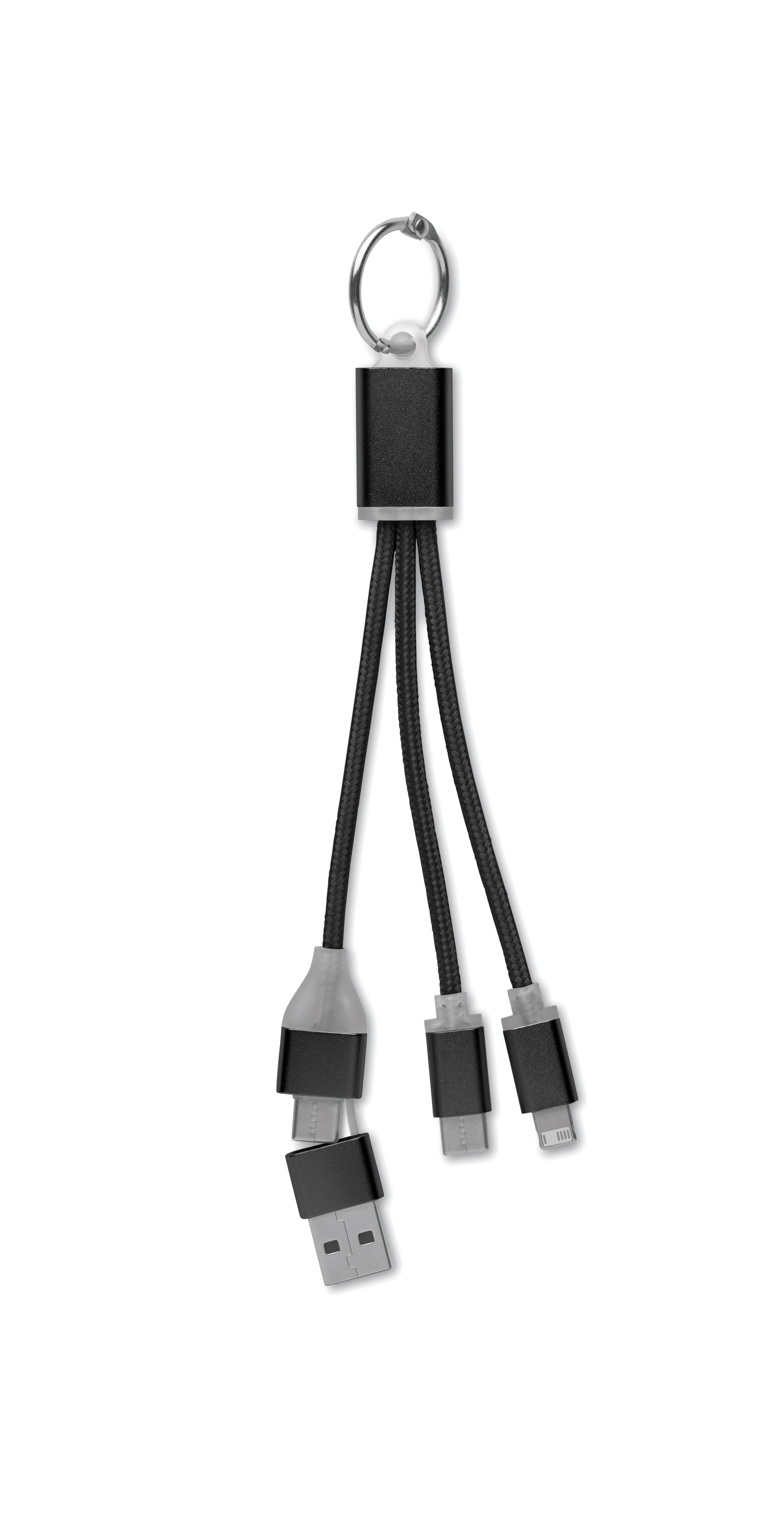 Kabel ładujący 4 w 1 typu C BLUE