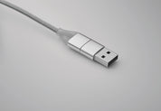 Kabel ładujący 4 w 1 typu C BLUE