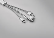 Kabel ładujący 4 w 1 typu C BLUE