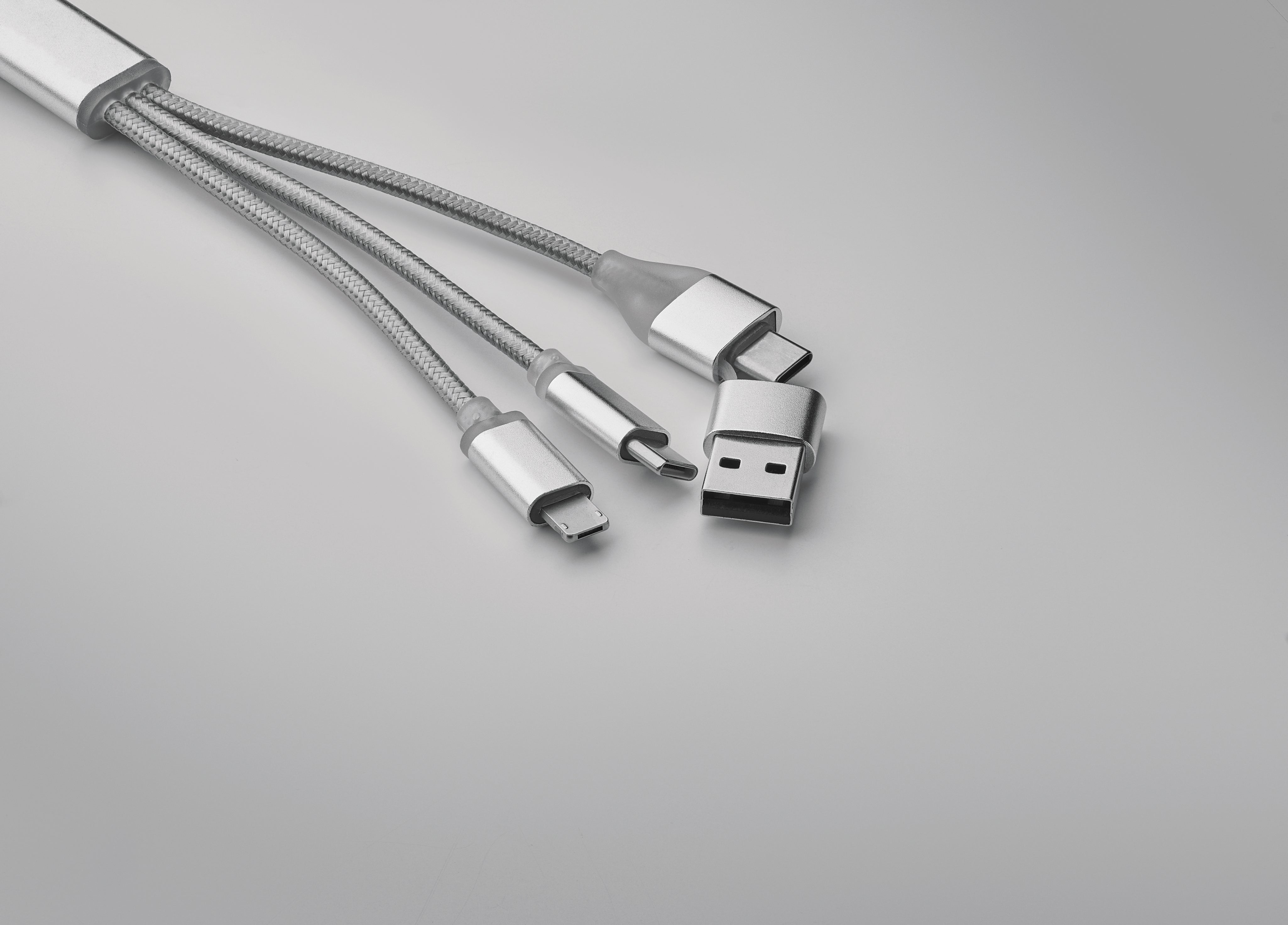 Kabel ładujący 4 w 1 typu C BLUE
