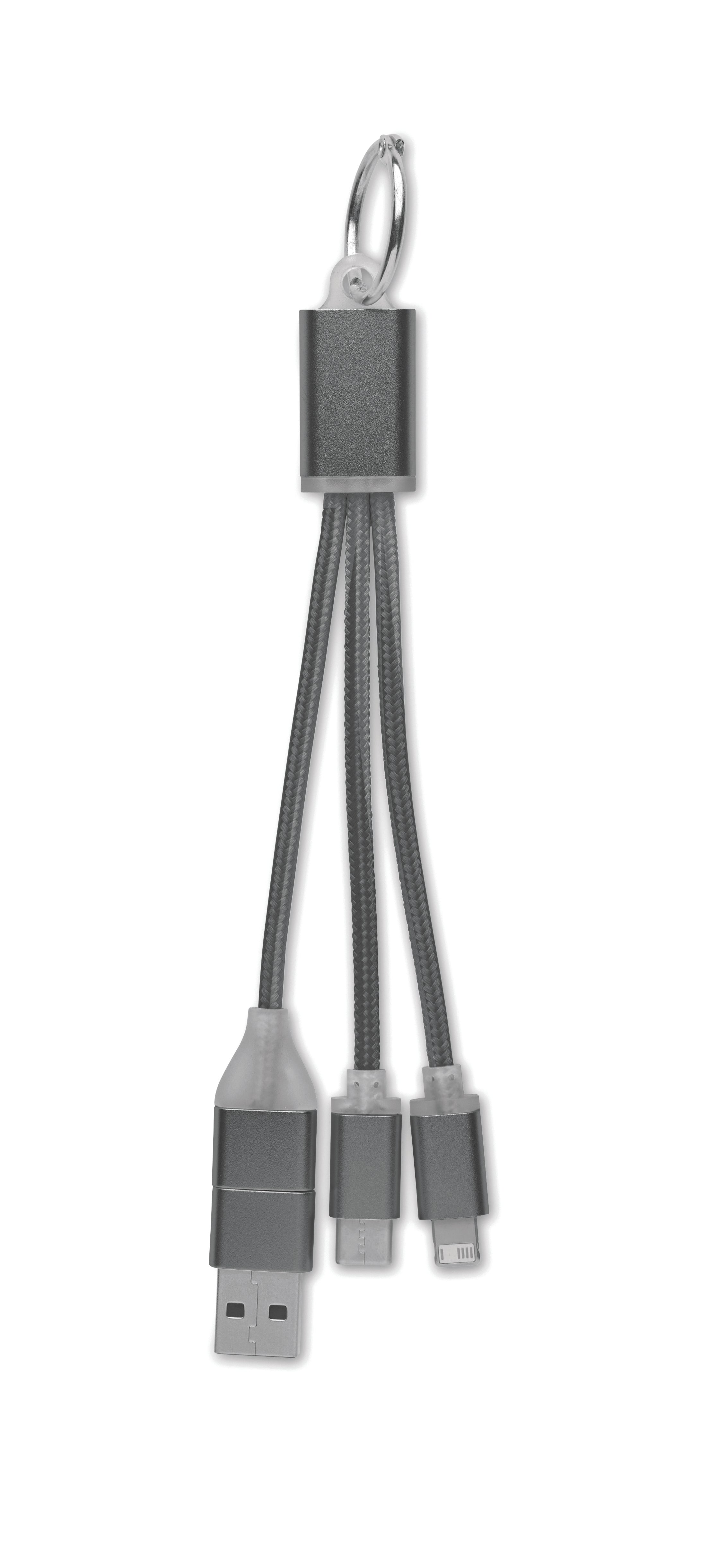 Kabel ładujący 4 w 1 typu C BLUE