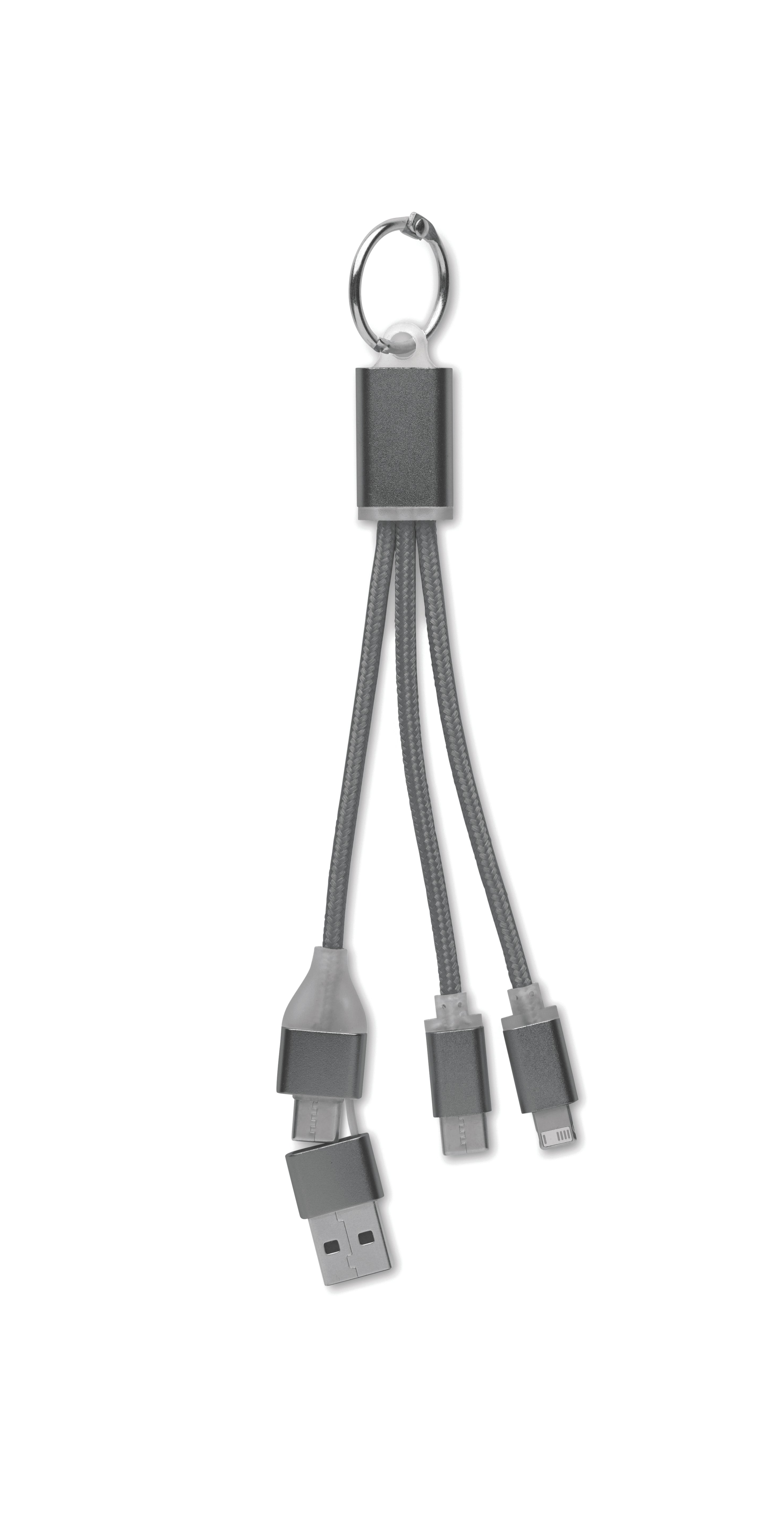 Kabel ładujący 4 w 1 typu C BLUE