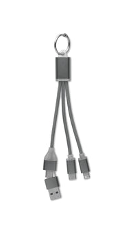 Kabel ładujący 4 w 1 typu C BLUE