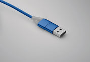 Kabel ładujący 4 w 1 typu C BLUE