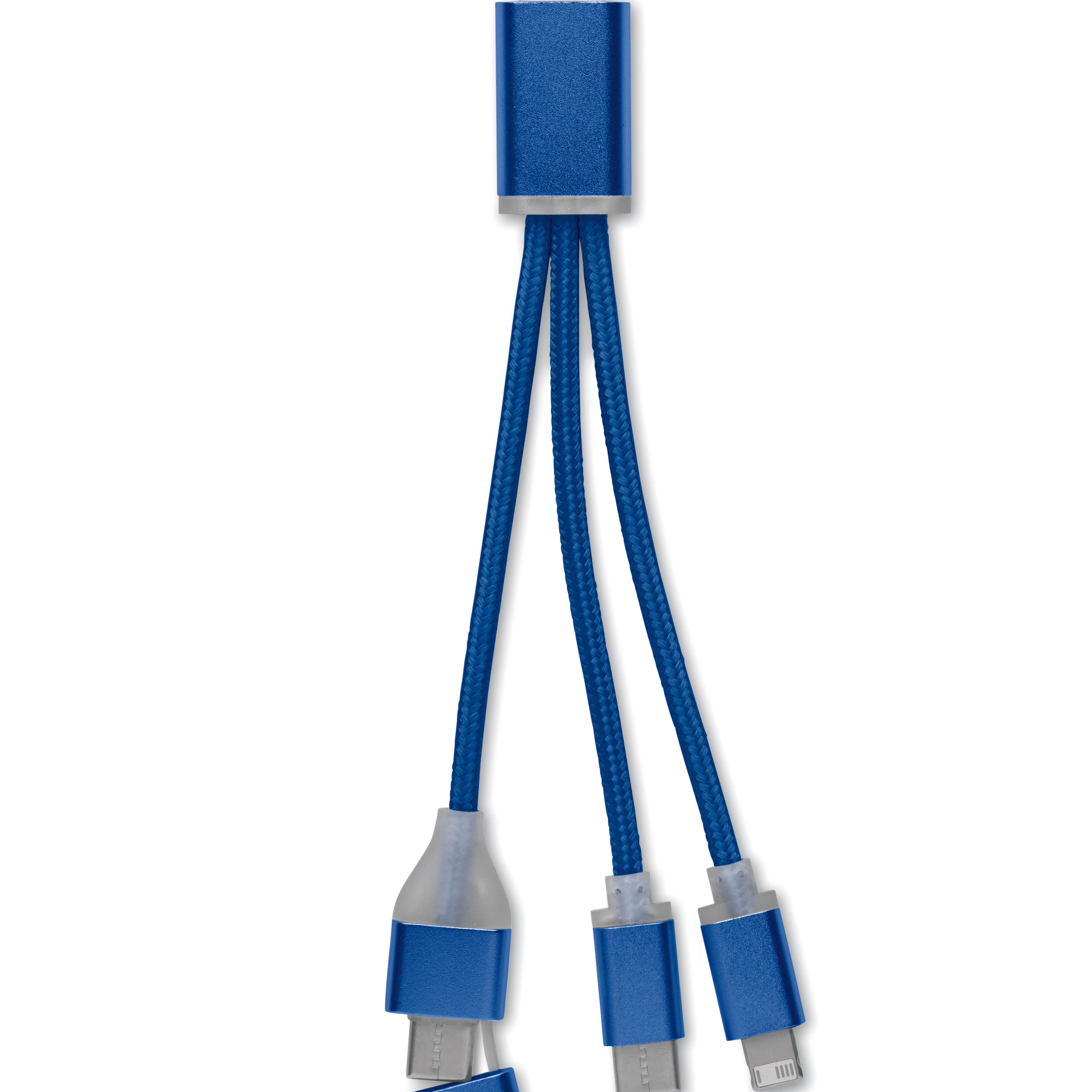 Kabel ładujący 4 w 1 typu C BLUE