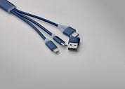 Kabel ładujący 4 w 1 typu C BLUE
