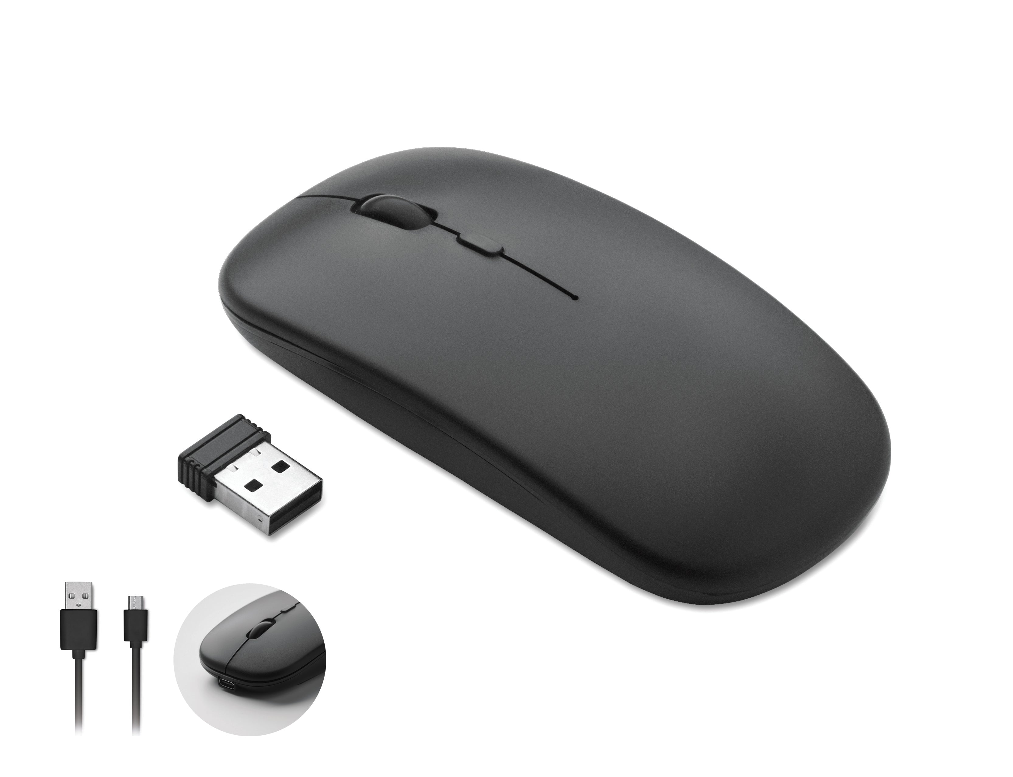 Mysz bezprzewodowa CURVY C