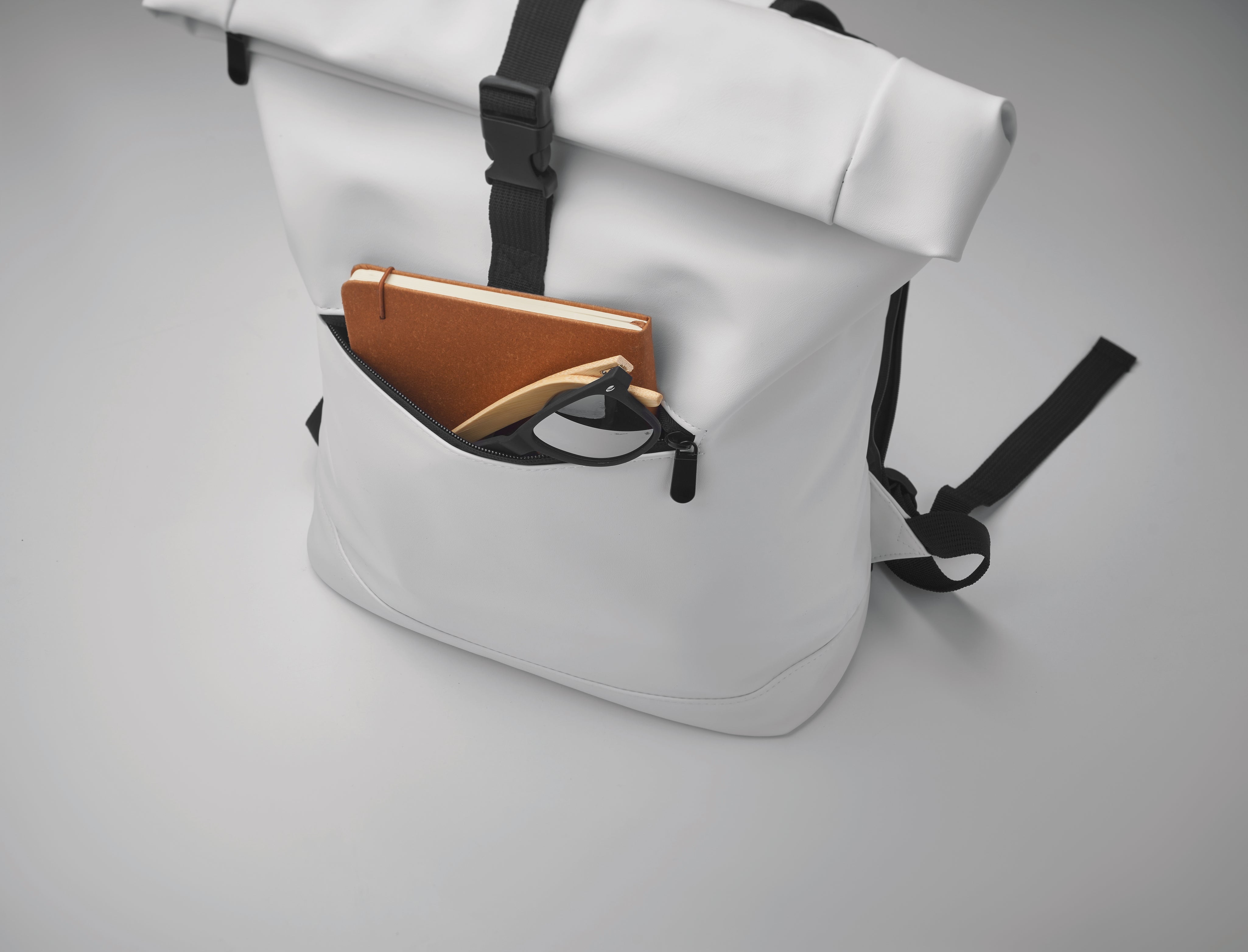 Plecak na laptopa PU rolltop BAI ROLL