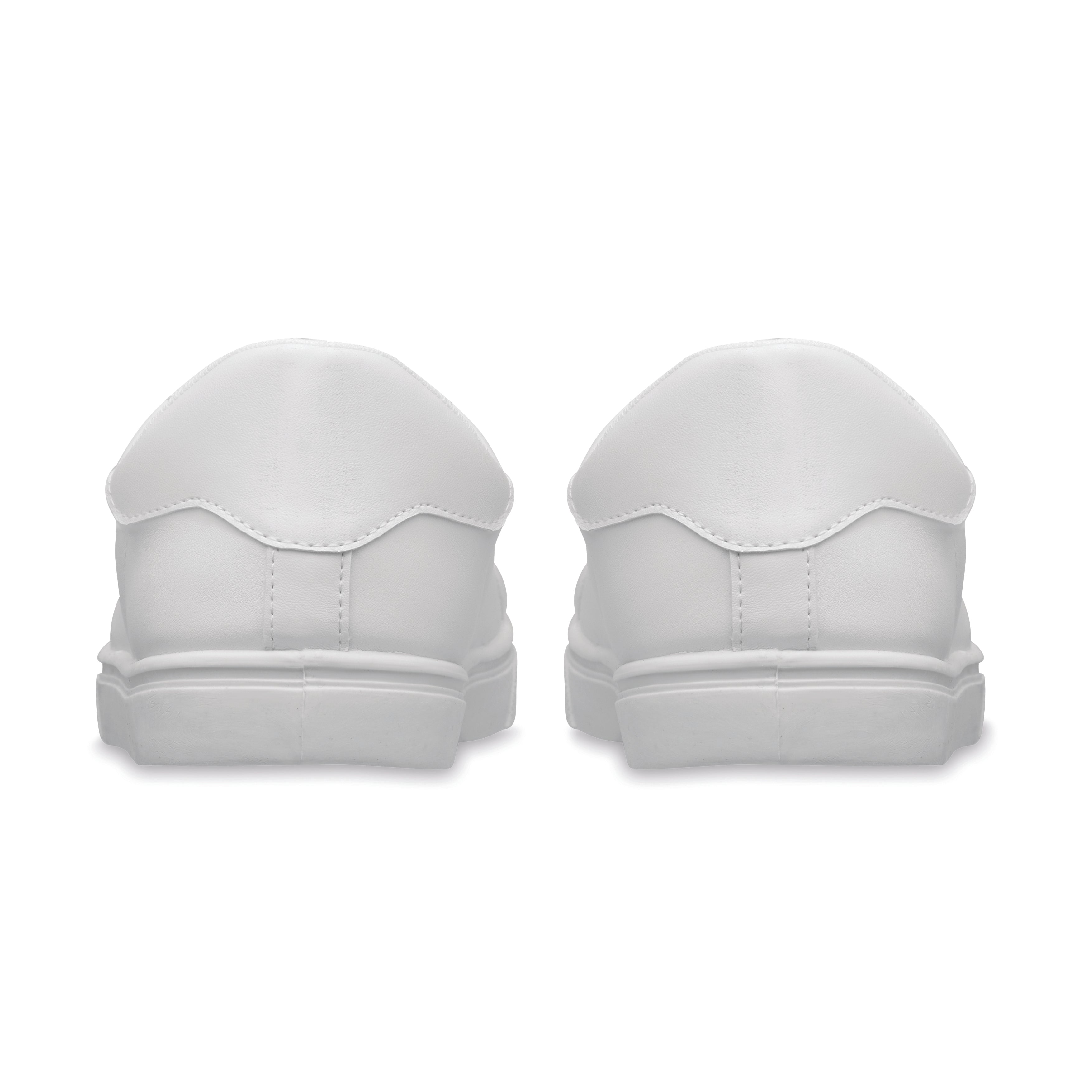 Trampki z PU rozmiar 46 BLANCOS