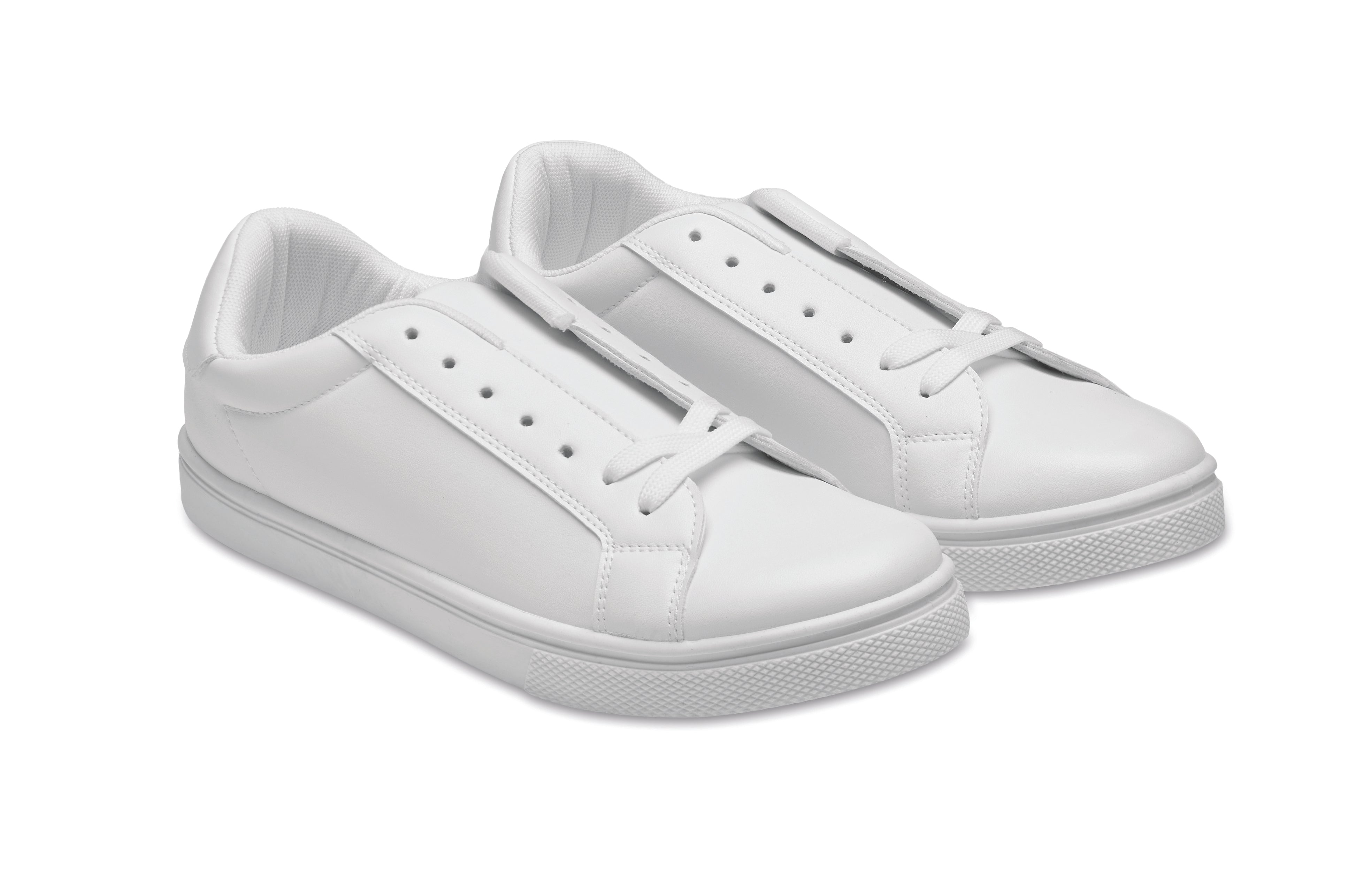 Trampki z PU rozmiar 46 BLANCOS